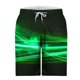 thumbnail image 2 of Pantalones de Playa con Cordón Impreso con Cintura Elástica para Hombre, con Bolsillos para Uso Casual Y Al Aire Libre, 2 of 4