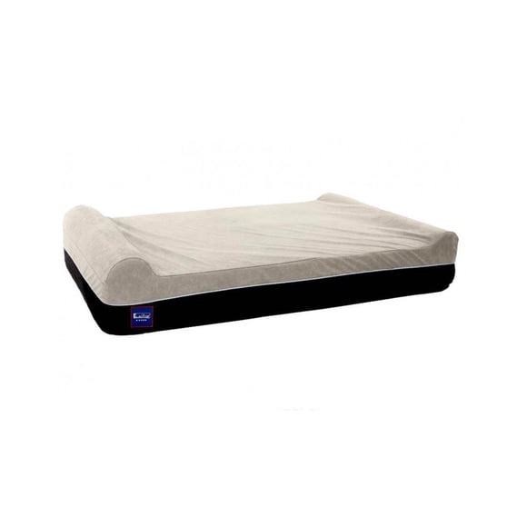 Laifug Extra Large Waterproof Orthopedic Memory Foam Dog Mattress, Slate Grey