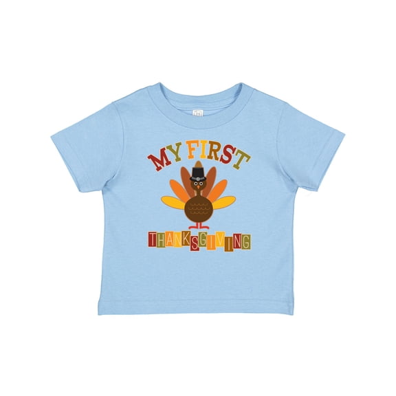 Inktastic My First Thanksgiving Day Turkey Boys or Girls Baby T-Shirt