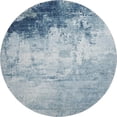 thumbnail image 2 of Addison Rugs Mayfield Premium Machine Washable Transitional Modern Blue Round Rug, 8' x 8', 2 of 6