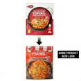 thumbnail image 2 of Chef Kim’s Sweet SCH4&nbsp;& Spicy Topokki - Iconic Korean Food Snack, Instant Tteokbokki Rice Cakes in a Savory Gochujang Sauce, Ready-to-Eat Meals, 8.4 Oz (Pack of 2), 2 of 5