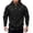 Black, variant on Zip Up Hoodie Men 2026 Fall Winter Long Sleeve Full Zipper Hooded Sweatshirt with Pockets Cardigan Jacket Outerwear