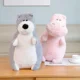 thumbnail image 5 of Peluches de animales bonitos de 35 a 70cm, muñecos de peluche de hipopótamo suave, oso Polar, Husky, marmota, regalos de navidad Kawaii980, 5 of 5