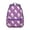 Purple-5, variant on Owl Print Waterproof Backpack for s - Ergonomic Bookbag with Spacious Storage & Padded Back Panel