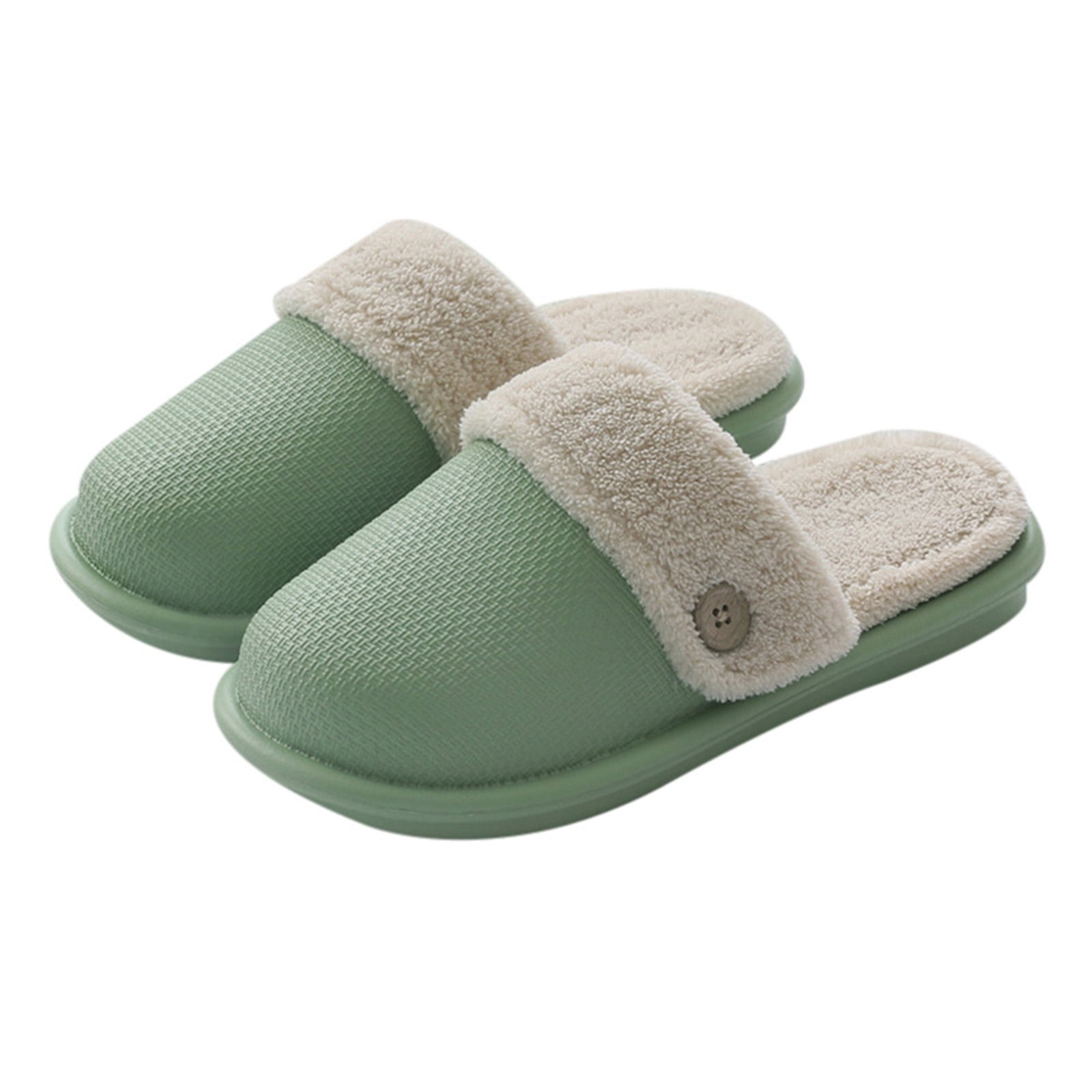 fleece lined flip flops womens