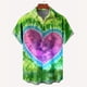 thumbnail image 4 of Camisa de verano para hombre, camisa de manga corta con estampado de amor para hombre, 2024, nueva camisa hawaiana informal de manga corta para hombre, ropa informal de playa, 4 of 4