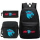 thumbnail image 3 of 3pcs/set Mr Beast Backpack Shoulder Bag Pencil Case Boys Girls Back to School Bookbags Children Rucksack Travel Knapsack Mochila, 3 of 4