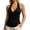 1PC Black Tops, variant on Women Halter Camis Shirt Casual Comfortable Summer For Daily Wear Home V-Neck Solid Color Sleeveless Birthday Tank Tops