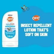 OFF! Insect Repellent Lotion for Adults & Kids, Fragrance-Free Bug Repellent for Everyday Protection from Mosquitoes, 3.8 oz