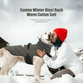thumbnail image 4 of Winter Dog Jacket, Windproof Dog Apparel for Cold Weather, Reflective Winter Coats for Dogs, Warm Puppy Jacket for Cold Winter, 4 of 9