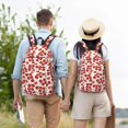 thumbnail image 4 of Disketp Tomato Mochila de Lona Estampada, Mochila Escolar de Viaje Ligera para Estudiantes y Portátil-Medium, 4 of 5