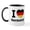 White/Black Inside, variant on CafePress - I Love Germany Mug - 11 oz Ceramic Mug - Novelty Coffee Tea Cup