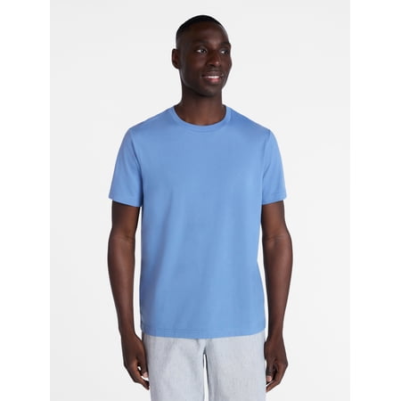George Men's and Big Men's Classic Fit Crewneck Tee with Short Sleeves, Sizes XS-3XL