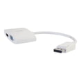 thumbnail image 2 of C2G 8in DisplayPort to 4K HDMI or VGA Adapter - White, 2 of 3