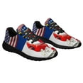 thumbnail image 6 of North Carolina Stte Dogwood Flower and Cardinal Shoes Sneakers Black Size 13, 6 of 7