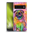 thumbnail image 1 of Head Case Designs Officially Licensed Dean Russo Dogs 3 Pug Soft Gel Case Compatible with Google Pixel 6 Pro, 1 of 7