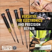Klein Tools Precision Screwdriver Set 4Pc