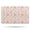 Pioneer Flower Floral-2, variant on Pioneer Flower Floral Print Pattern Bathroom Rugs Mat, Non Slip Microfiber Bathroom Rug with Rubber Backing, Soft Mats for Bathroom Floor Tub Shower, 24"x60"