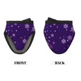 thumbnail image 2 of Pofeuu Crystal Purple Snowflake Print Thickened Mini Silicone Oven Mitts Heat Resistant, Rubber Oven Mitt Gloves, Finger Pinch Grips, Pot Holder, Silicone Potholder, 2 of 7