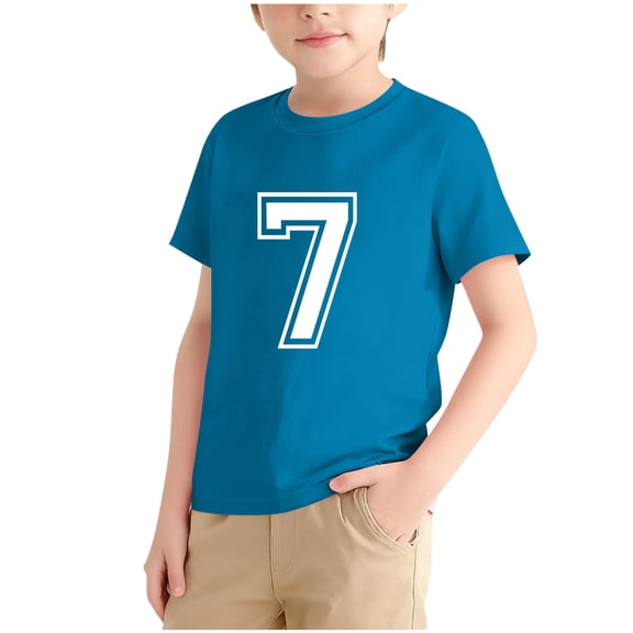 Cowsor Toddler Birthday Boy Shirt Gift Its Birthday Shirt Short Sleeve Cotton Outfit T-shirt