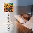thumbnail image 4 of 10 Inch Wall Clock Battery Operated Silent Clock Decorative for Office, Kitchen, Outdoor, Living RoomHoney Bees Sunflower Floral Multicolor, 4 of 4