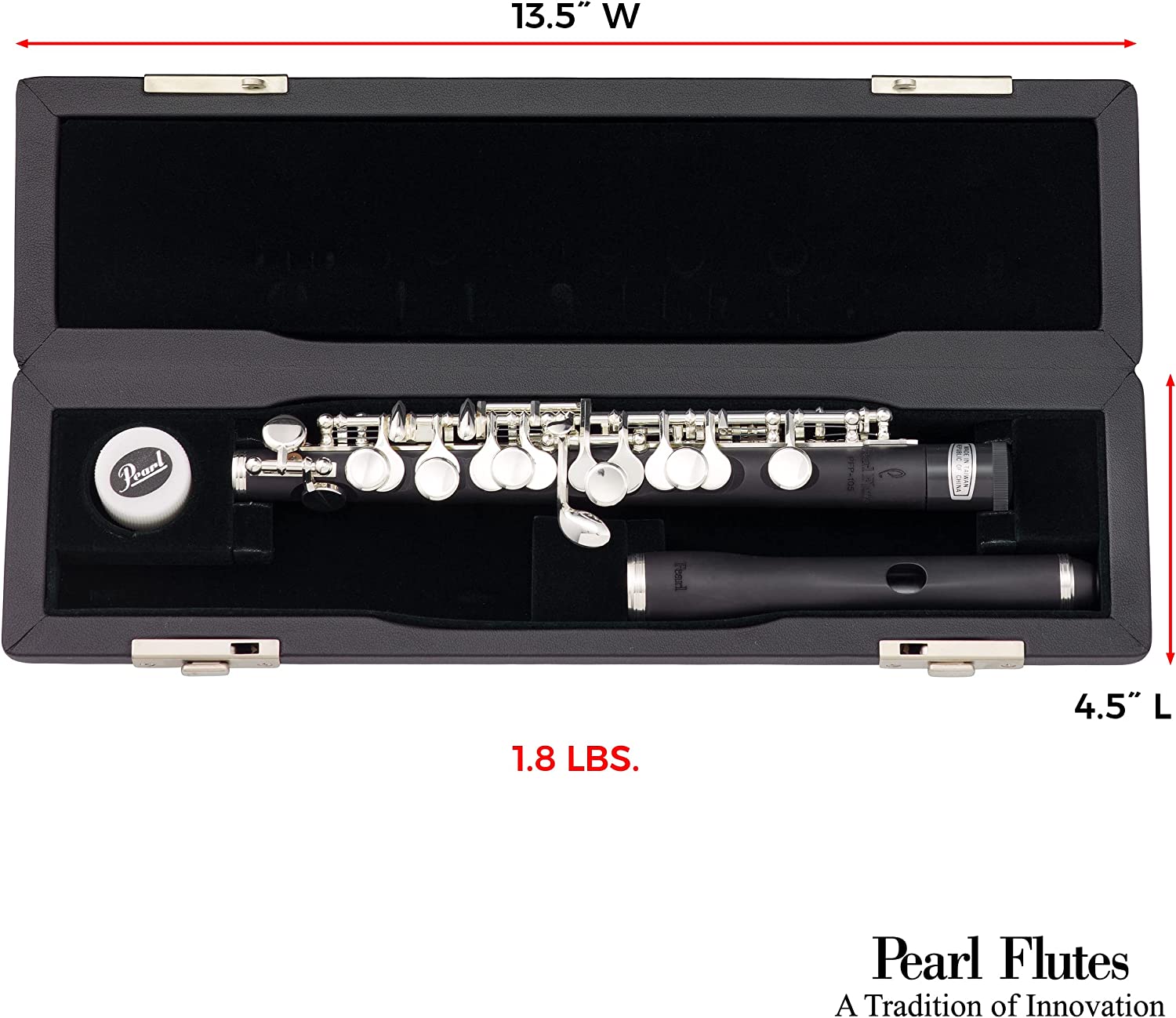Pearl Flutes PFP-105 Grenaditte Piccolo - image 4 of 4