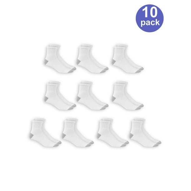 Men's Ankle Socks 10 Pack - Walmart.com