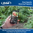 thumbnail image 4 of Temporizador de riego de mangueras inteligente Orbit B-hyve XD de 1 puerto con Wi-Fi, 4 of 5