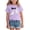 TSHIRT76-Purple, variant on UAYOTSE Girls Ghost And Dog Boo‑p Graphic Short Sleeve T‑Shirt, Kids Cute Halloween Holiday Casual Tee Size 11-12 Years