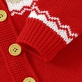 thumbnail image 5 of Christmas Baby Sweater Hat Two-piece Knitted Newborn Cardigan Cute Cartoon Elk Infant Xmas Clothing Set Long Sleeve Winter, 5 of 6