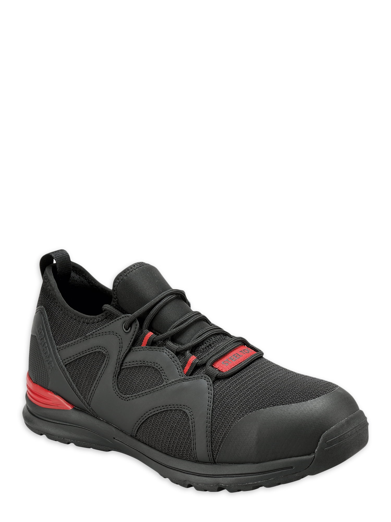 Brahma Men's Impenetrable Steel Toe Work Shoes, Size: 7, Black