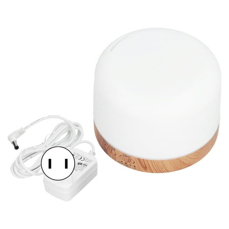 

300ml Essential Oil Diffuser with Color Changing LED Light Wood Grain Humidifier for Home Bedroom 100‑240VUS Plug