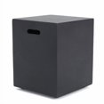 thumbnail image 4 of taoruifang Support de Réservoir de Propane mgo Table d'Appoint pour Foyer au Gaz, Carré Gris Foncé 20 Pouces H, 4 of 9