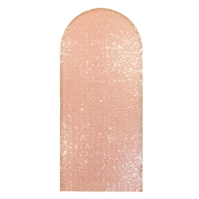 Arch Backdrop Cover Round Top Party Backdrop Arch Stand with Cover Birthday Decoration Domed Arch Support Cover