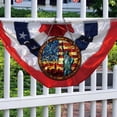 thumbnail image 5 of AYktou 4th of July Decorations-Stained Glass Window Hanging,2D Acrylic USA Flags Stained Glass Suncatcher,Art Crafts Pendant for Home Door Independence Day Memorial Day Decorations, 5 of 8