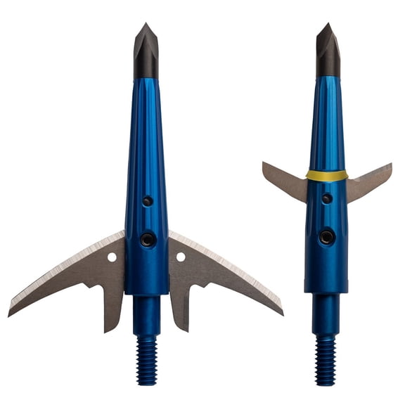 (Pack of 3) Levi Morgan Signature Series #261 Broadheads by Swhacker, 2-Blade 100 Grain 2" Cut