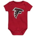 thumbnail image 3 of Newborn Outerstuff Atlanta Falcons Little Tike 3-Piece Bodysuit Set, 3 of 4