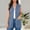 #0082-Navy, variant on Puyaiuu Women's Sleeveless Cardigans with Front Pockets, Solid Color Casual Open Front Blouses with Soft Stretchy Fabric, Lightweight Vests for Spring Summer, Daily Party Vacation Gift