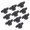 A, variant on Quick-Release Drum Fasteners: 3-Layer Dampening Felt & Secure Locking Screw