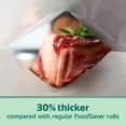thumbnail image 4 of (2 pack) FoodSaver Heavy Duty Vacuum Seal Rolls, 11" x 16', 6 Pack, 4 of 8