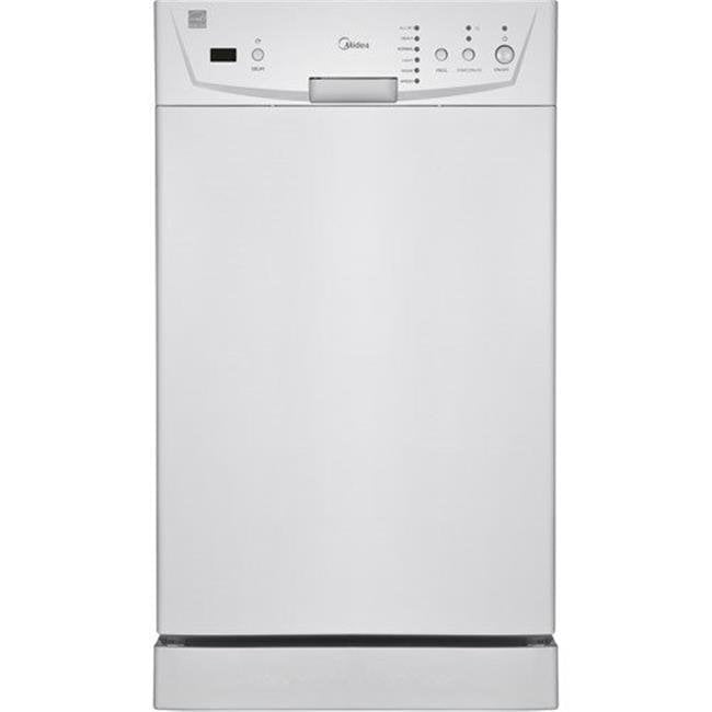 18 in. Builtin Dishwasher, White
