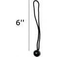 thumbnail image 4 of 25 Pack Ball Bungee 6'', HeavyWeight Black Tarp Bungee Cords, 4 of 4