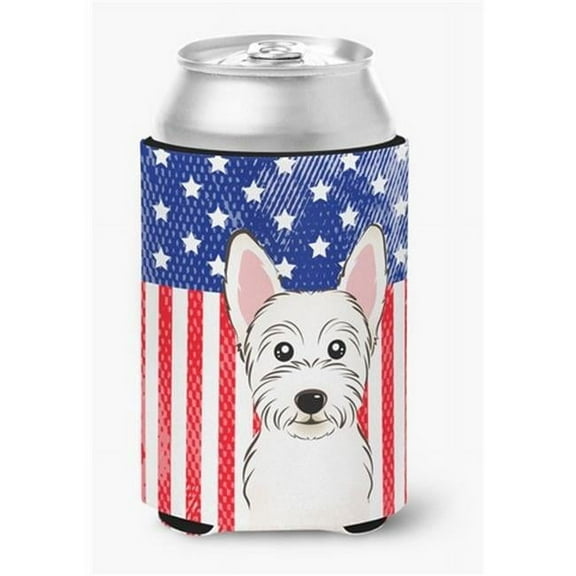 American Flag & Westie Can or Bottle Hugger
