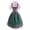 Red, variant on DuoJiaJ Womens Plus Size Dirndl Dress, Short Sleeve Embroidered Bavarian Oktoberfest Gown Red M