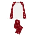 thumbnail image 6 of Meihuid Christmas Family Matching Pajamas Set Adult Kids Baby Deer Printed Tops+Plaid Pants Sleepwear Nightwear Set, 6 of 10