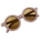 thumbnail image 4 of Gafas de sol retro para niños, lindas gafas redondas para niños pequeños, para playa, color morado Violeta, 4 of 6
