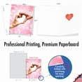 thumbnail image 2 of The Best Card Company 20 Assorted Valentine's Day Notecards Boxed Set 4 x 5.12 Inch with Envelopes (10 Designs, 2 Each) Loving Hands AM10434VDG-B2x10, 2 of 6