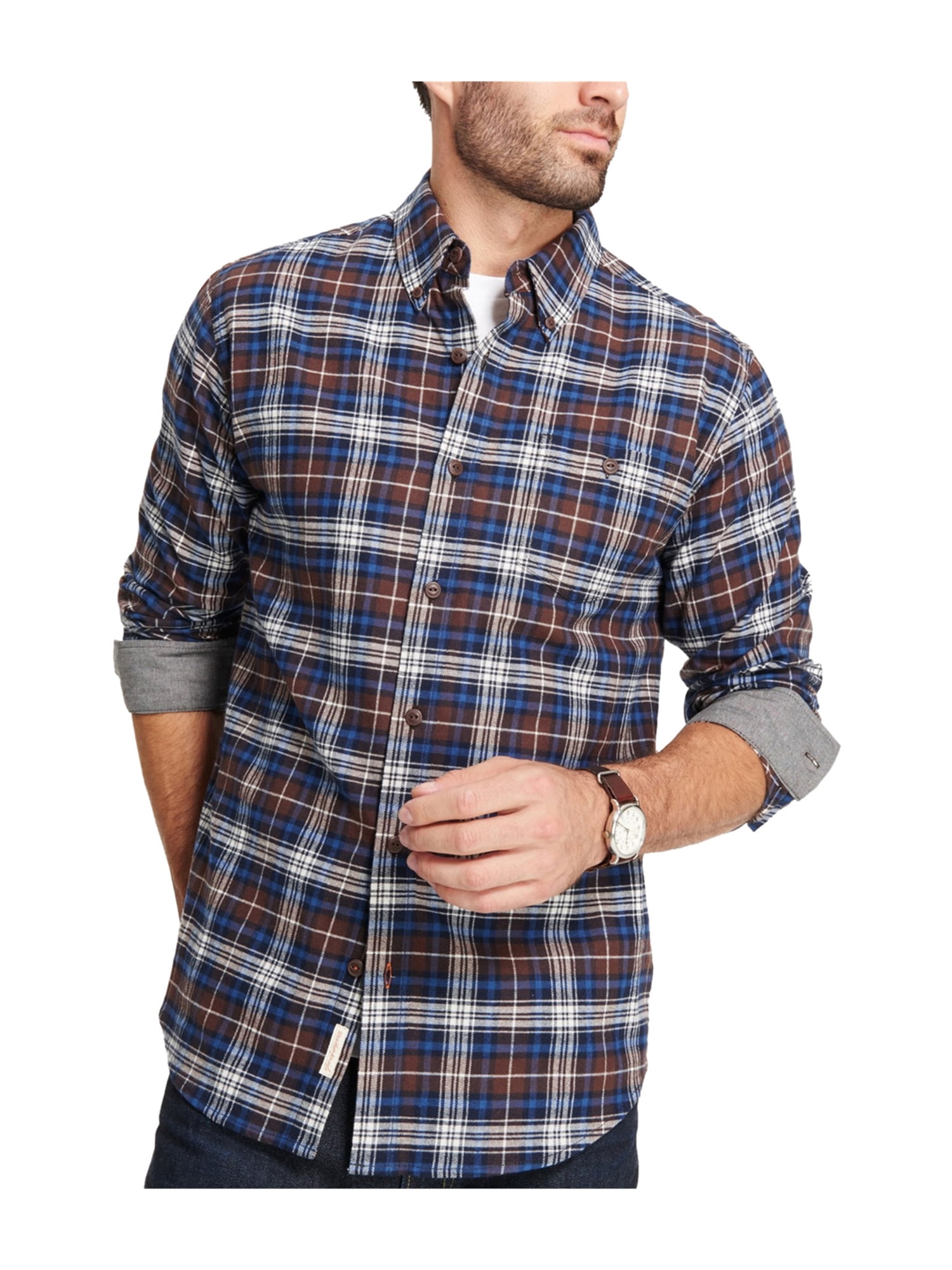 Weatherproof Mens Brushed Flannel 