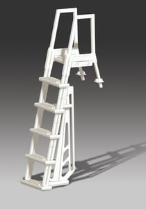 Photo 1 of ** FOR PARTS** Deluxe Heavy Duty In-Pool Ladder for Above Ground Swimming Pools