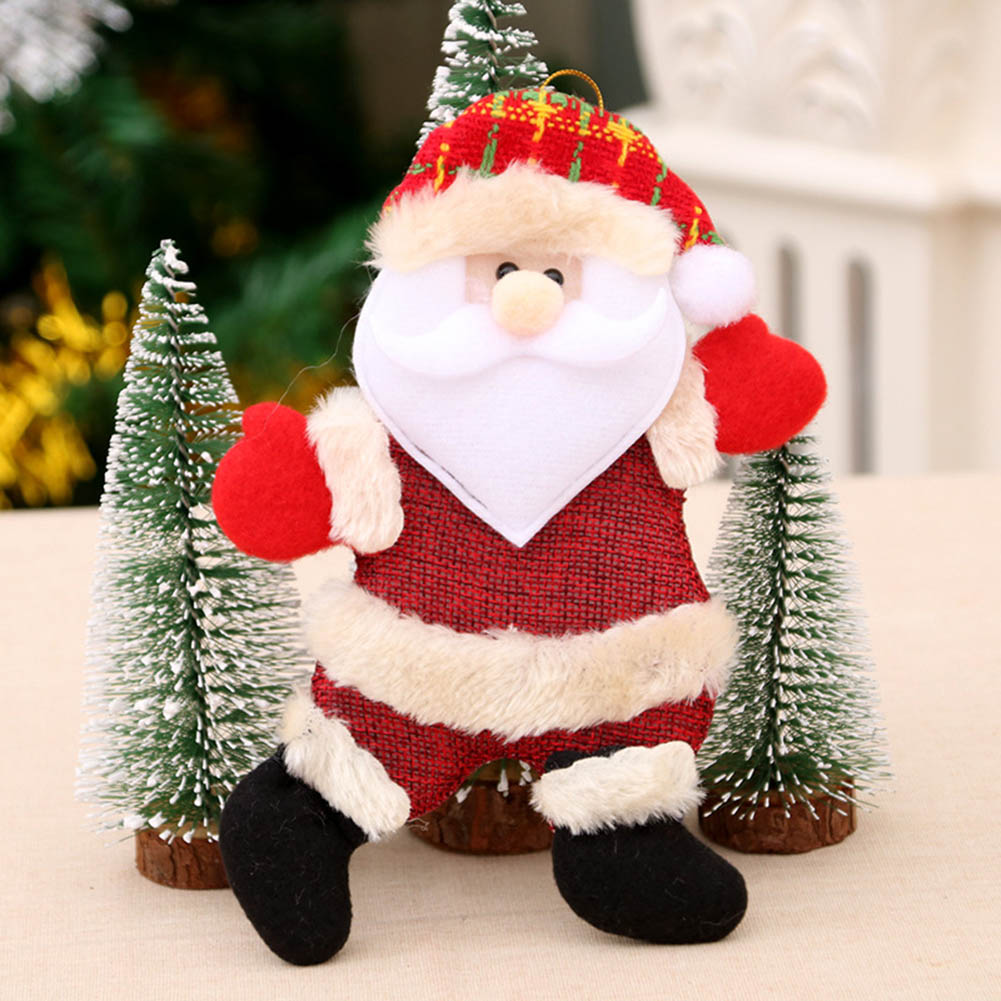 Christmas Angel Plush Doll Toy Christmas Tree Pendants Ornaments Home Decoration